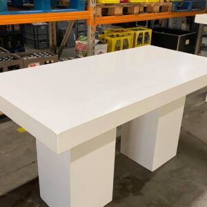Tafel wit laag 180x80cm