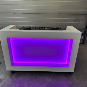 DJ booth wit