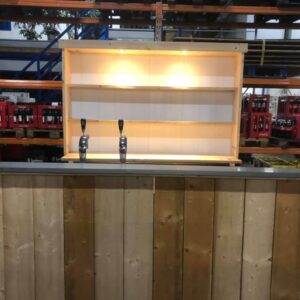 Bar ombouw steigerhout 2m