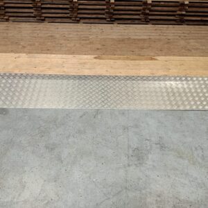 Schuine oploop rand 2,5m (tentvloer)