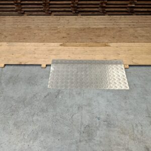 Schuine oploop rand 0,5m (tentvloer)