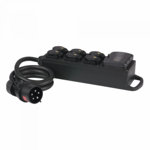 Krachtverdeler blok outdoor 32a (6x 230v)