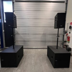 RCF TT-set enkel (2x sub, 2x top)