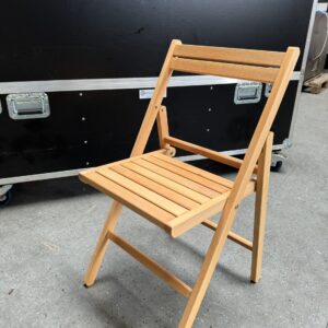 Klapstoel hout bistro (weddingchair)
