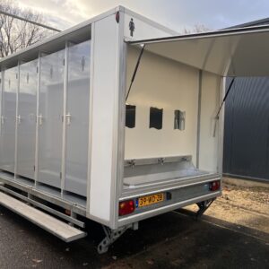 Toiletwagen Luxe Groot evenementen (6x dames, 3x heer + grote goot)  (max 1000 pers.)