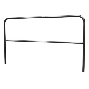 Podium railing 2m incl. adapters