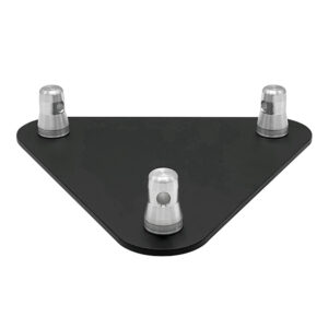 Baseplate truss klein driehoek zwart