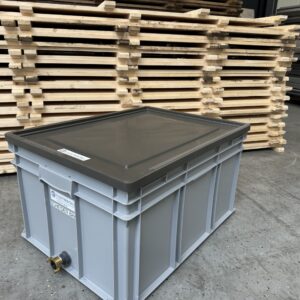 Scheider opvangbak incl. dubbele pomp (indien geen riool aanwezig)