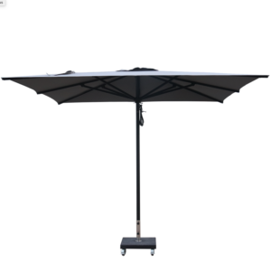 Parasol incl. Voet 3x3m Antraciet