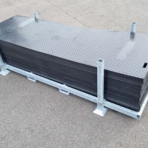 Rijplaat kunstof 3x1m