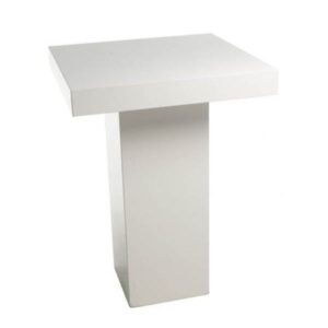 Statafel wit vierkant 80x80cm