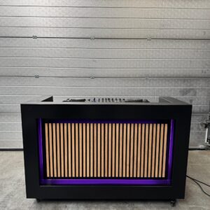 DJ booth zwart