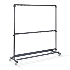 Garderobe kapstok per 104 haaks mobiel (zonder nummers)