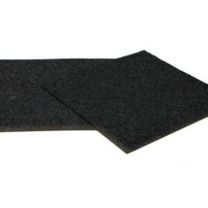 Tapijttegel black 1x1m vloer p/m2 incl. dubbelzijdige tape