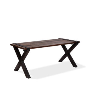 Dinertafel Robuust X-frame 210x80cm (±6 pers. per tafel)