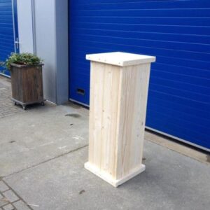 Decoratie zuil steigerhout